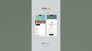 UI Design in Figma - Before / After #shorts #shortvideo