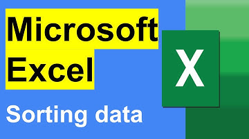 Excel Tutorial for Beginners | Excel Made Easy. Excel Sort Data (by Value, Color, Icon, Own List)