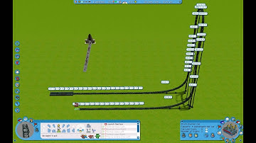 RCT3 Tutorial - How to Make a Coaster Stop And Launch Works 100%