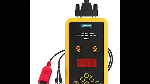 AUTOOL CT60 Automotive Injector Tester 12V Vehicle Signal Generator Diagnostic Tool