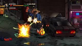 Estel - Streets Of Rage 4 Speedrun - Normal Difficulty - Stage 1 354
