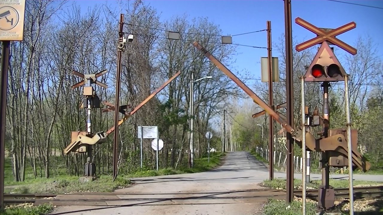 Spoorwegovergang Obrenovac (Обреновац) (SRB) // Railroad crossing // Железнички прелаз