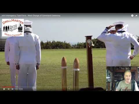 Change Of Command Colors Presentation And Joint Service Sideboy Cordon