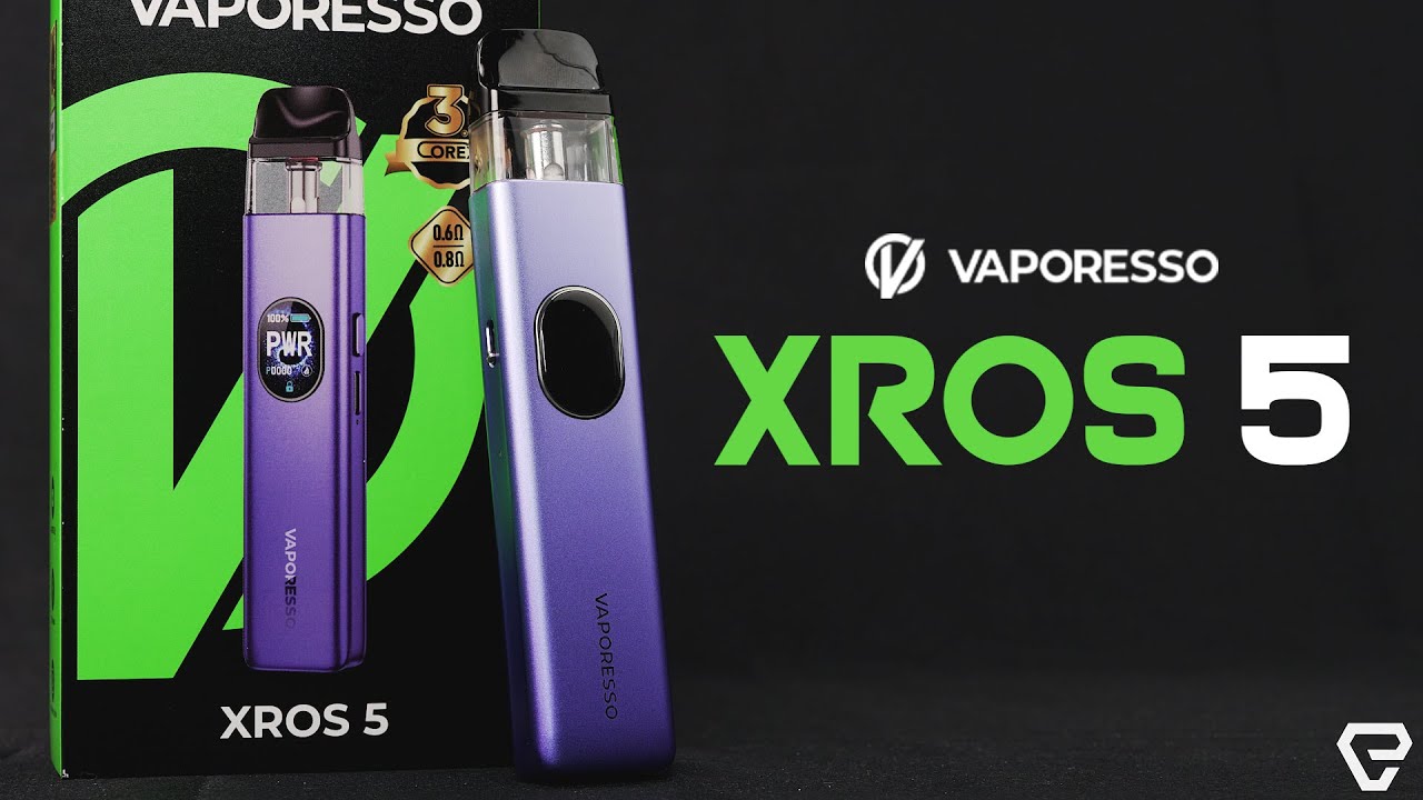 Распаковка Vaporesso XROS 5!