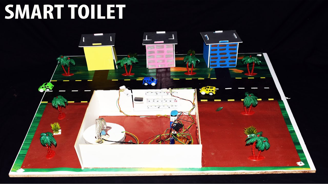 Smart toilet - An award winning swachha bharat school science project