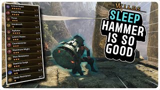 THIS INSANE SLEEP HAMMER BUILD OBLITERATES ANY MONSTER IN Monster Hunter Wilds!