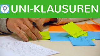 Uni-Klausuren rocken mit 4 super Tipps - 1,0 ist sicher ;) | Funktioniert auch für die Ausbildung