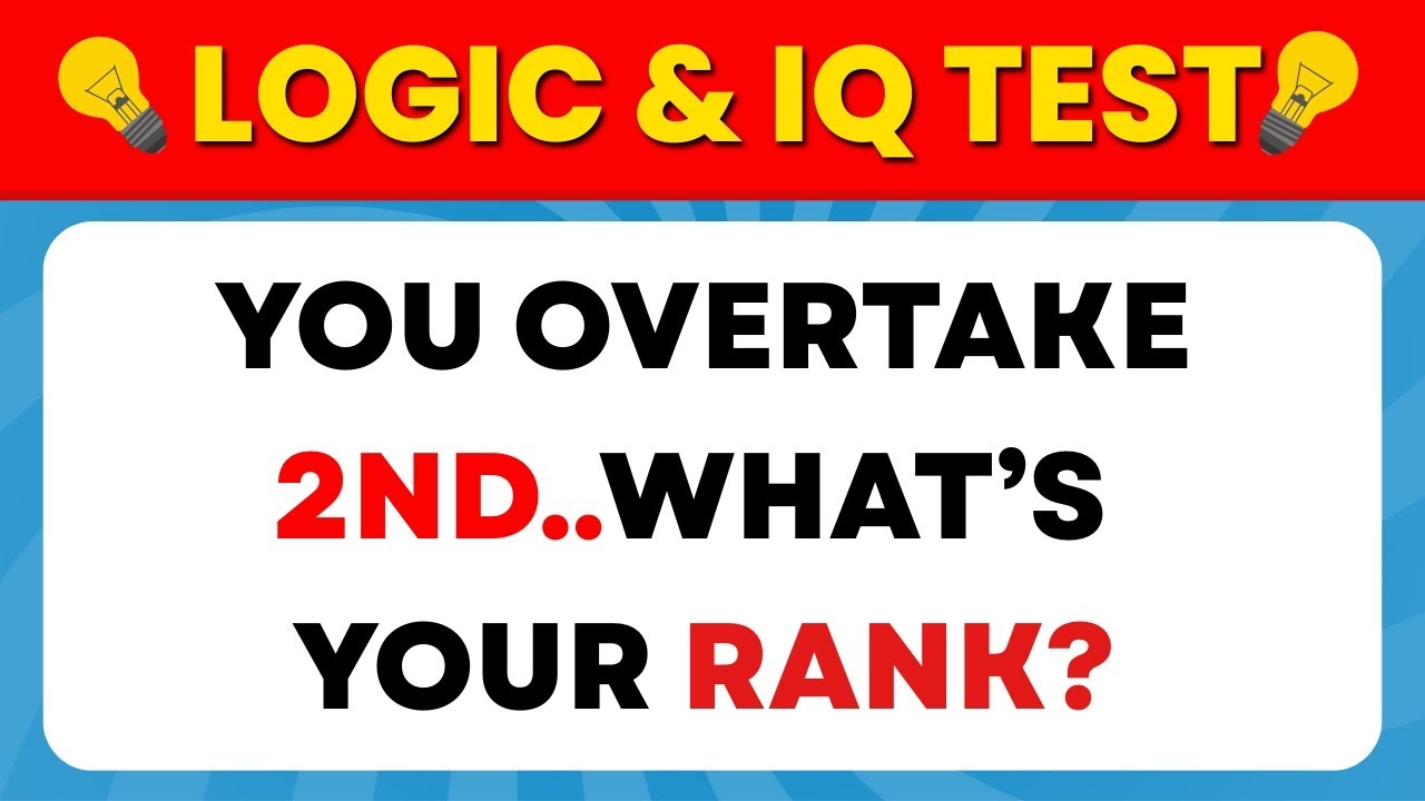 Загадки для собеседования в IAS с ответами | Тест на логику и IQ для абитуриентов UPSC | Braintastic