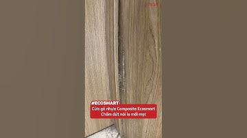 Cửa gỗ nhựa Composite Ecosmart - Chấm dứt nỗi lo mối mọt #ecosmart #nhadep