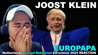 Joost Klein - Europapa - Second Rehearsal Eurovision 2024 REACTION