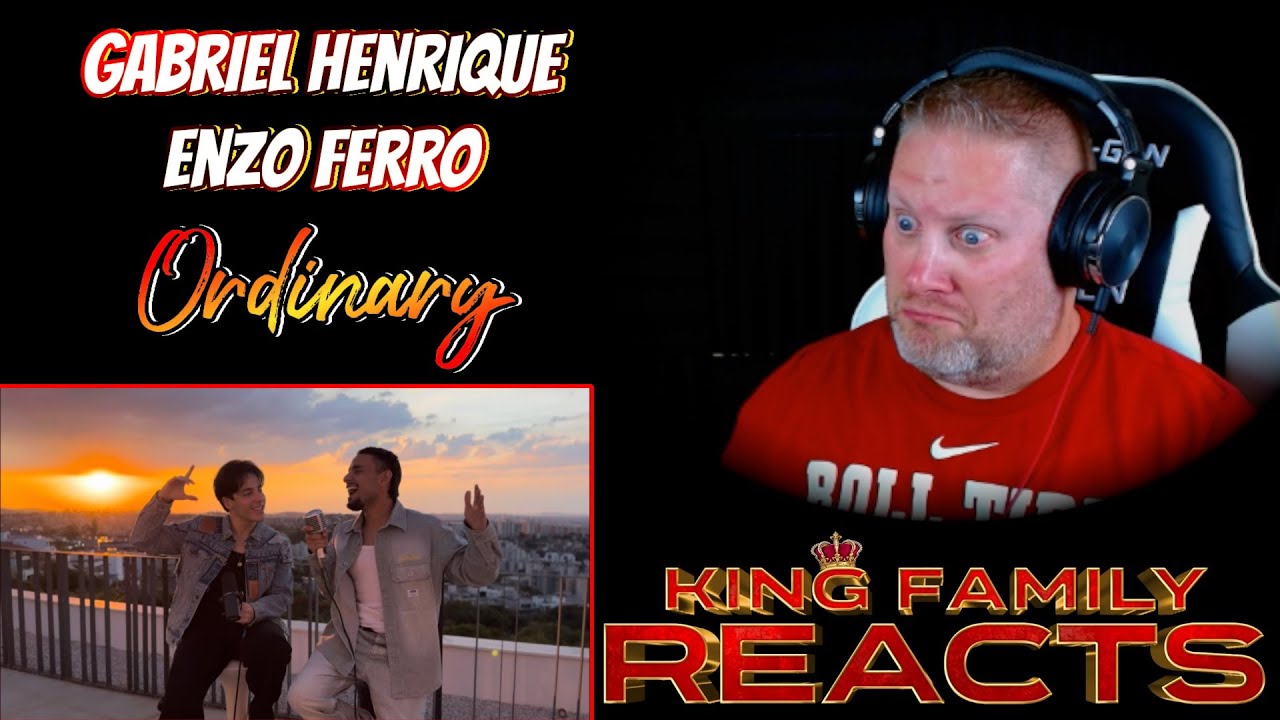 Габриэль Энрике — «Обыкновенный» с Энцо Ферро | РЕАКЦИЯ