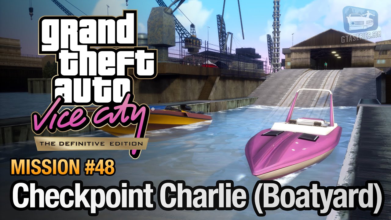 GTA Vice City Definitive Edition Mission 48 Checkpoint Charlie