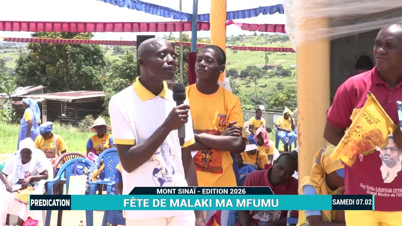 PREDICATION : FETE DE MALAKI MA MFUMU EDITION 2026 #SAMEDI 07.02