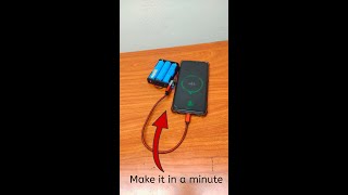 Make a 12000mAh power bank with simple tools