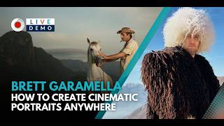 How to Create Cinematic Portraits Anywhere with Brett Garamella | Live Photography Demo