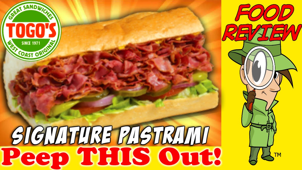 Togo's® Signature Pastrami Sandwich Review! Peep THIS Out! YouTube