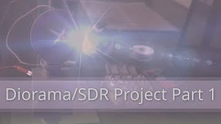 Diorama Project Part 1 Working Model Satellite Dish SDR