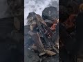 Solo Ice Fishing - Off-Grid Camping &amp; Wild Trout Catch and Cook