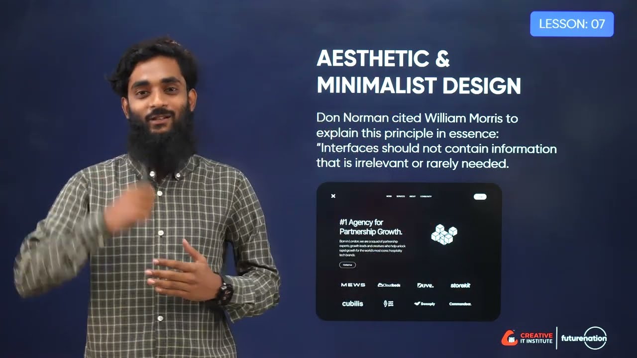 Aesthetic & Minimalist Design | Key UX Principle Explained in Bangla