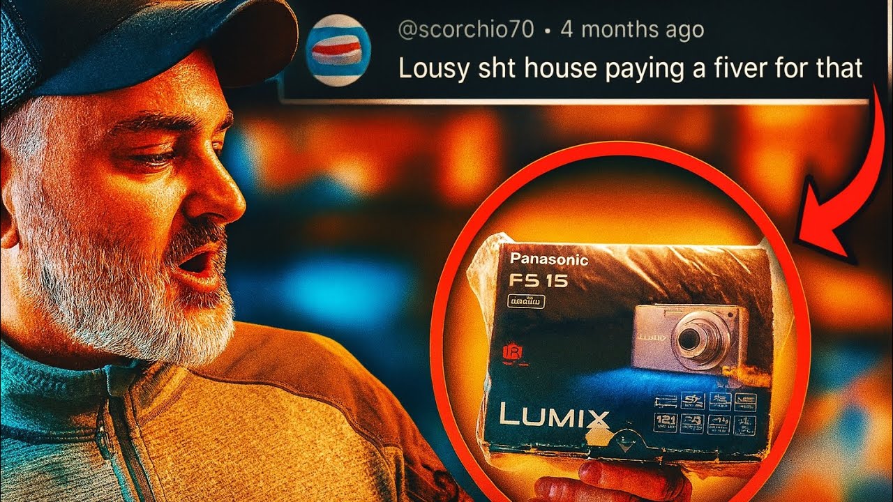 Разгневанный зритель раскритиковал меня за то, что я заплатил всего 5 фунтов за эту дорогую камеру