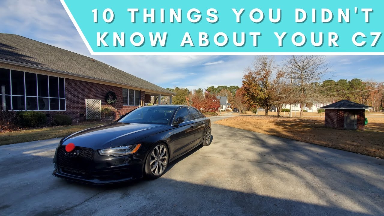 13 Secret & Hidden Features on the Audi A6 C7 