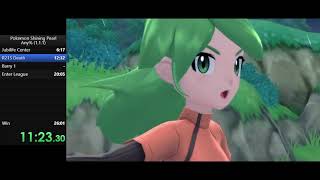 Pokemon Shining Pearl Any% (1.1.1) in 24:12