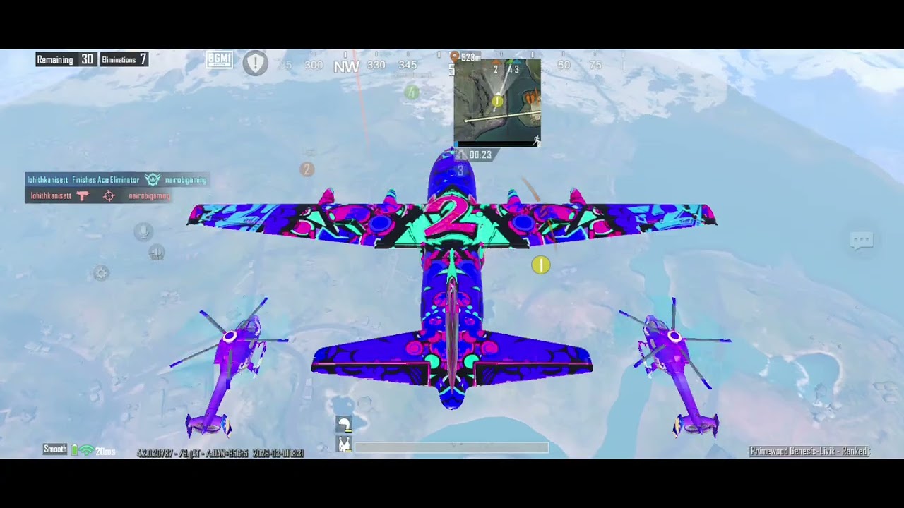 9kills! 🔥MY BEST LIVIK GAMEPLAY in NEW MODE with HA*KER GAMEPLAY 😈 BGMI #bgmi #youtube 