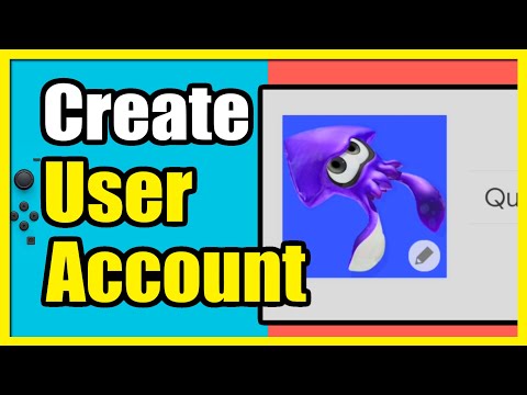 How to Create USER on Nintendo Switch (Local or Online)