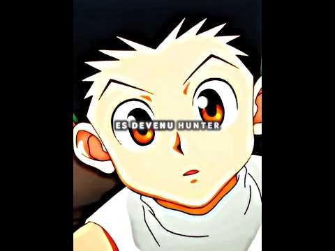 GING ne veut pas voir GON 🤣🤧 #anime #hunterxhunter #hxh #edit #funny #gon #killua #animeedit #manga