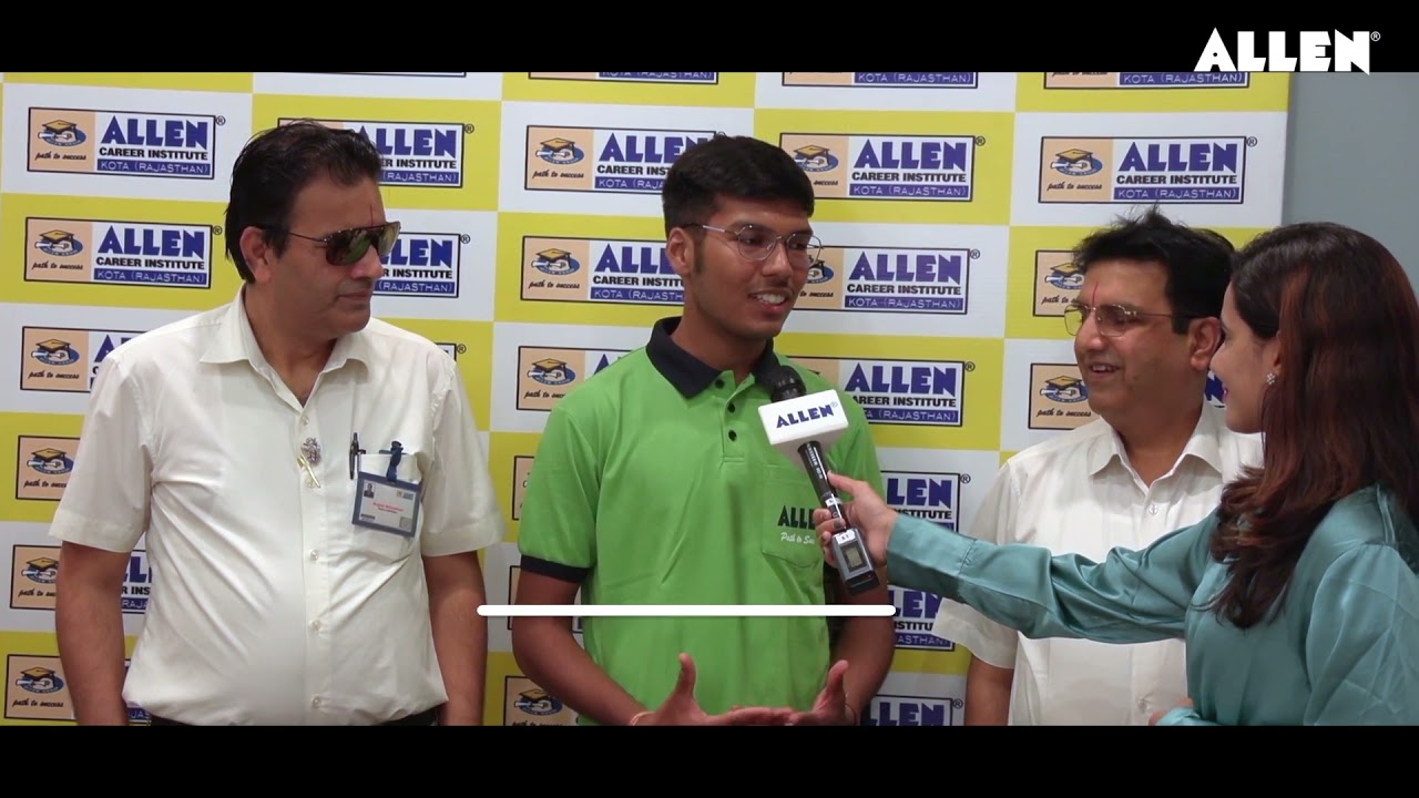 JEE Advanced 2021 All India Topper, AIR-1 Mridul Agarwal Meets ALLEN Directors| Exclusive Interview