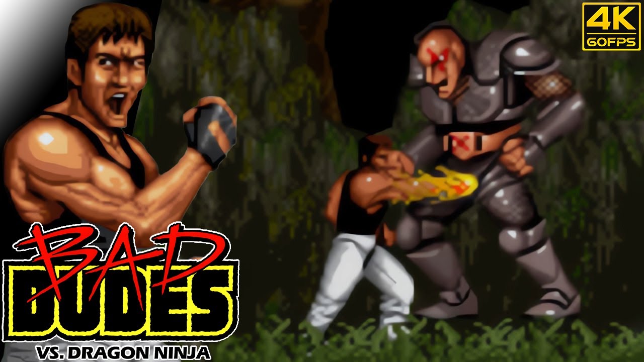 Bad Dudes Vs. DragonNinja (Arcade / 1988) 4K 60FPS
