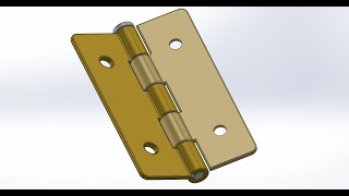 Hinge | SolidWorks 3D Modeling Episode 39 - | CAD Tutorial