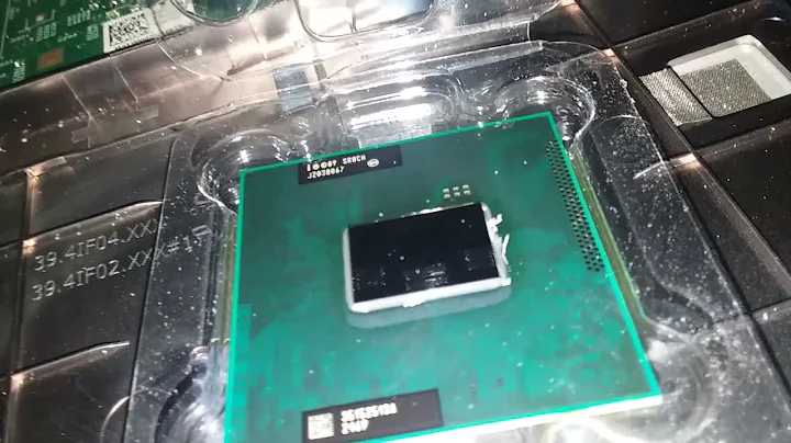 Dell Vostro 3550 disassembled for CPU upgrade + motherboard observations