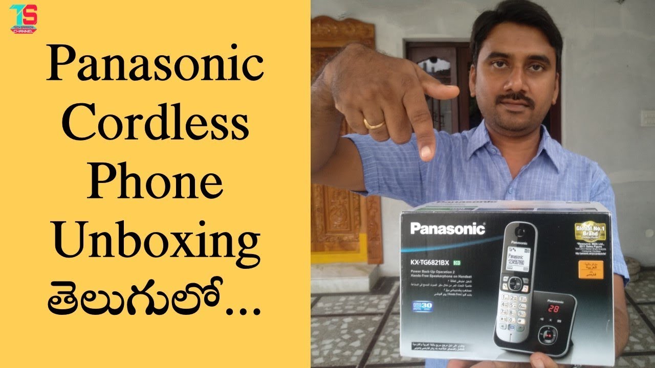 Panasonic Cordless Phone Unboxing (Telugu) YouTube