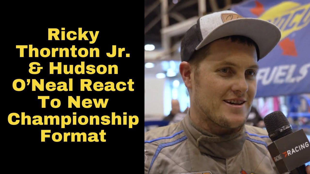Ricky Thornton Jr. & Hudson O'Neal React to New Lucas Oil Late Model