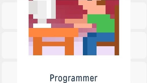 Logic Pic Professions Level 22 Nonogram Puzzle