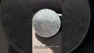 Omg Collection Coin Worth   50 Lira Italy  1977 coinscollection money shorts italy