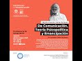 Lanzamiento de cátedra de comunicación, teoría psicopolítica y emancipación / Evandro Vieira
