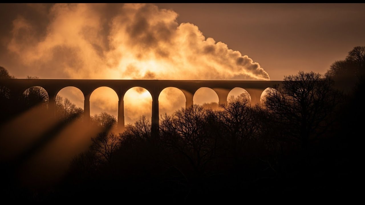 Crigglestone Viaduct's Forgotten British Oak Sidings. Disused Midland Railway. 