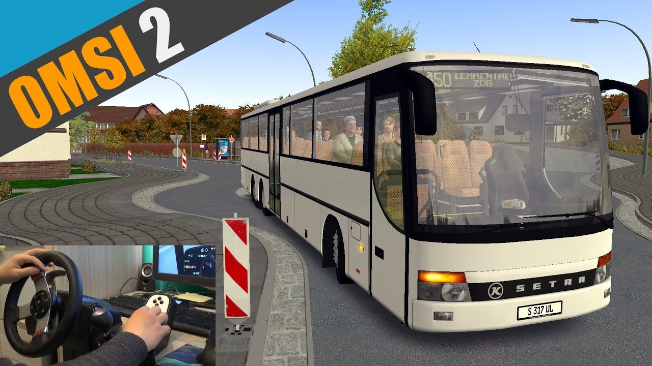 Im Setra S 317 UL auf Lemmental - Es wird sehr eng! | Let's Play OMSI 2 #514 [G27]