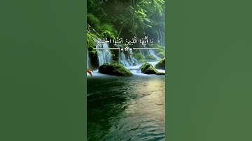 يا أيها الذين آمنوا اجتنبوا كثيرا من الظن إن بعض الظن إثم} {من سورة الحجرات}🕊💎