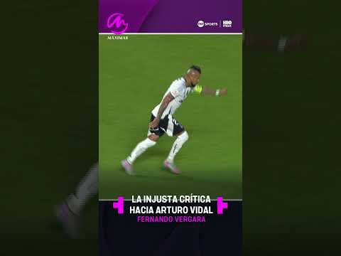 La férrea defensa de Fernando Vergara a Arturo Vidal - Máximas | TNT Sports
