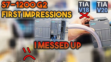 Siemens S7-1200 G2 First Impressions