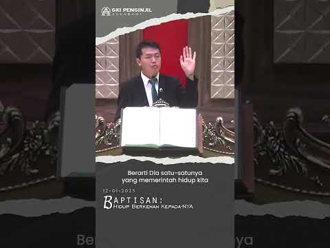 Yang Pertama dan Utama dari Hidup yang Berkenan Ev Surya Novadinata shorts gki gkip kristen