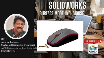 SolidWorks- Surface Modeling- Mouse