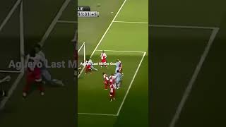 Sergio kun Aguero Last Minute Goals #shorts #soccershorts