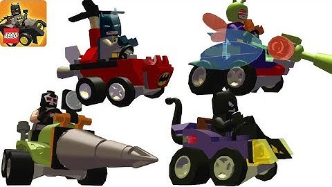 LEGO® DC Mighty Micros Super Heroes Batman^4 Hits Robbers Legos*Walkthrough Gameplay For Kid #1