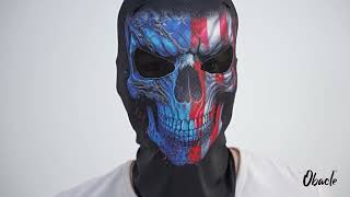 Obacle Skull Mask Halloween Ghost Full Face Mask Scary Balaclava Cosplay Costume screenshot 1