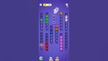 😈 Special Level Kitty Sort 😺 Meow 4 #gameplay #shortgame #short #holi #gaming #duck