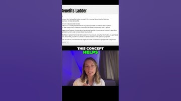 Benefits Ladder and Value proposition Canvas powered by AI: ChatGPT prompts for brand building